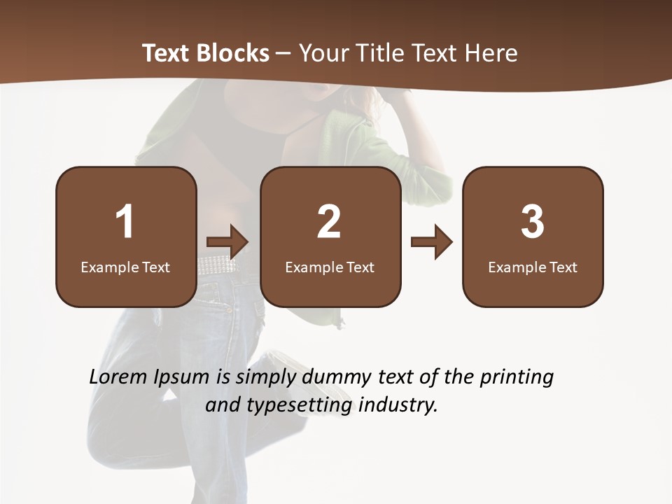 Performance Performer Action PowerPoint Template