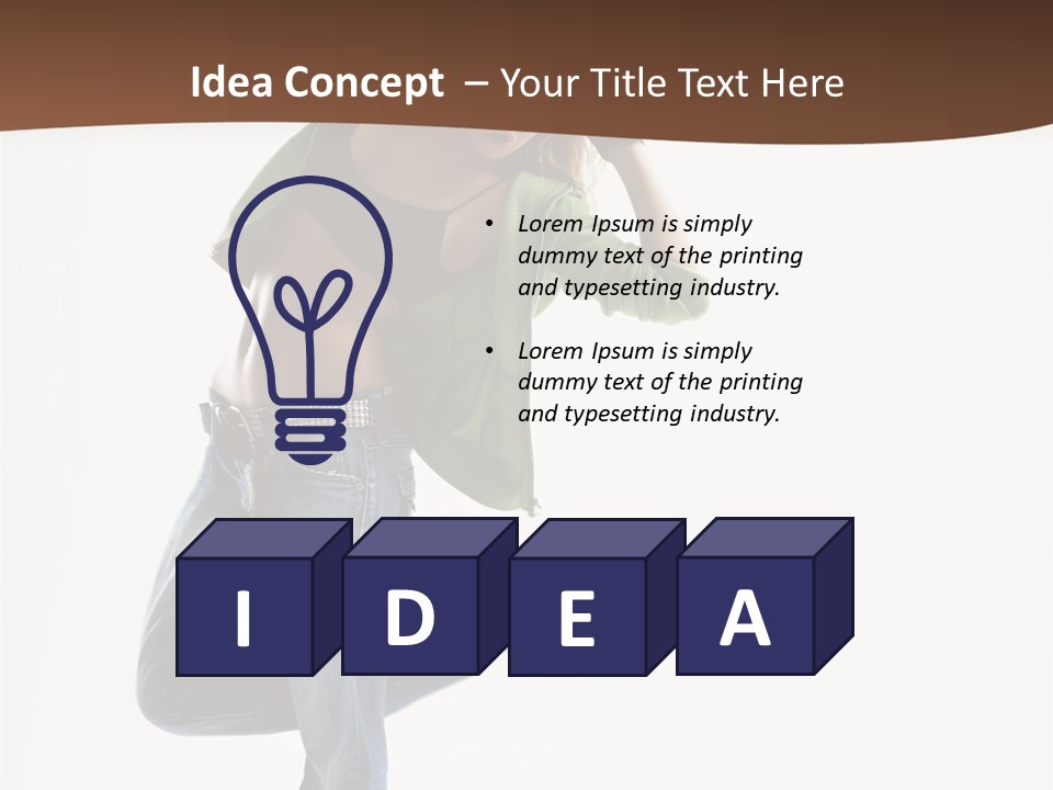 Performance Performer Action PowerPoint Template