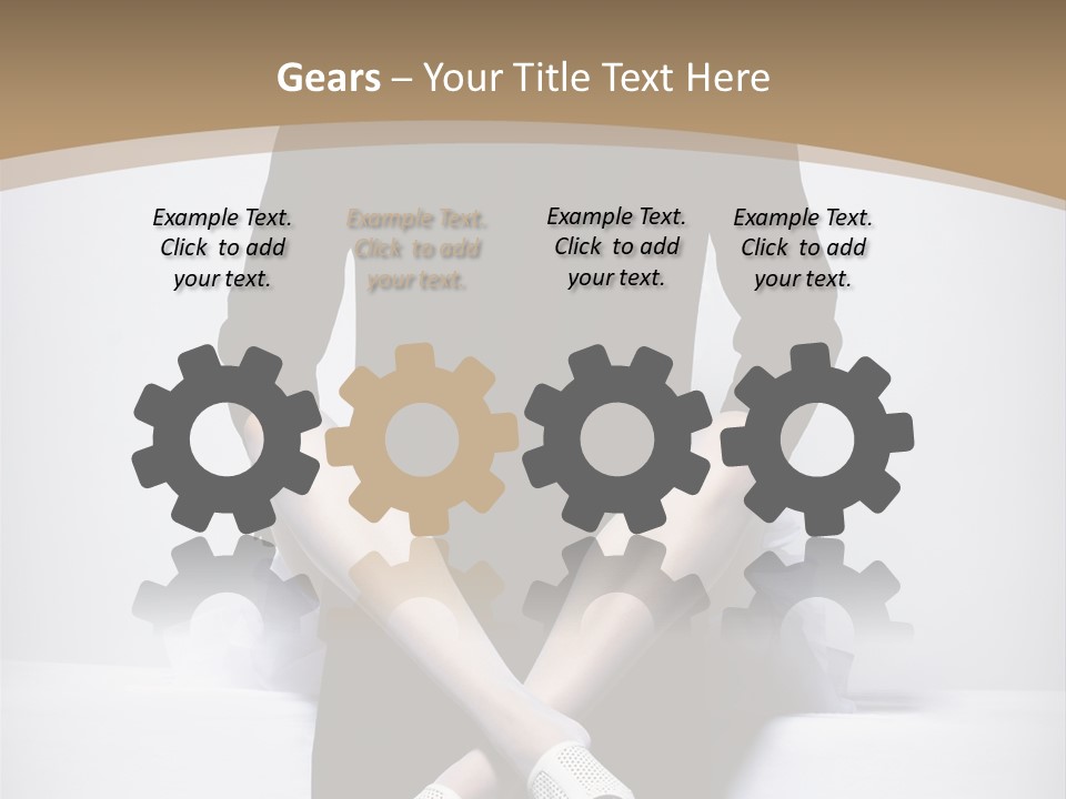 Dress Vogue Handsome PowerPoint Template