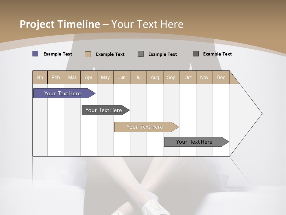 Dress Vogue Handsome PowerPoint Template