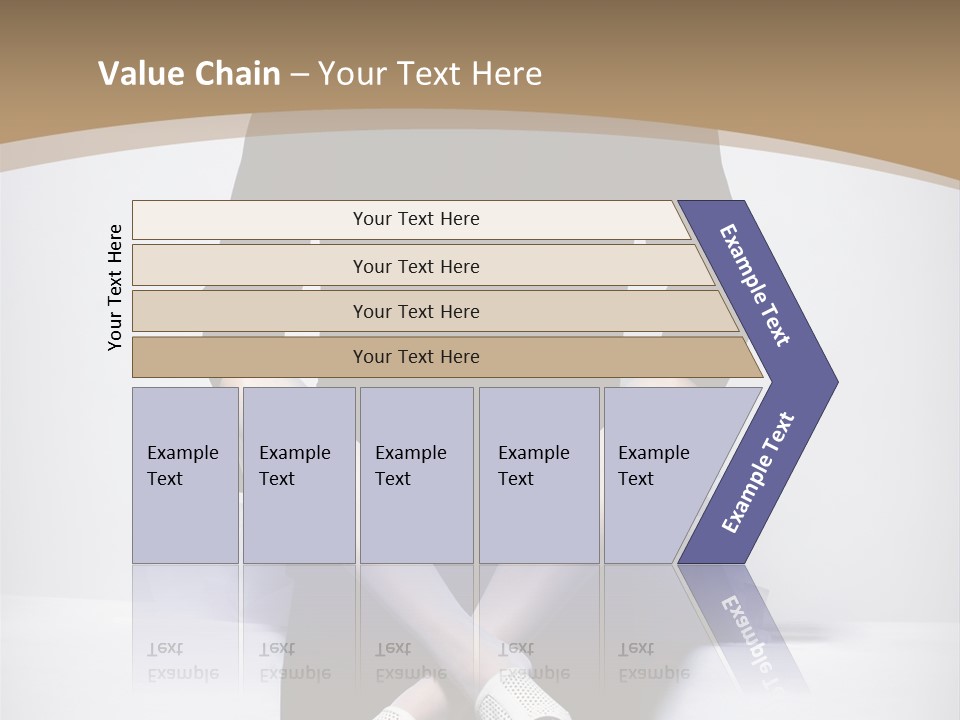 Dress Vogue Handsome PowerPoint Template