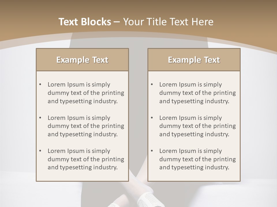 Dress Vogue Handsome PowerPoint Template