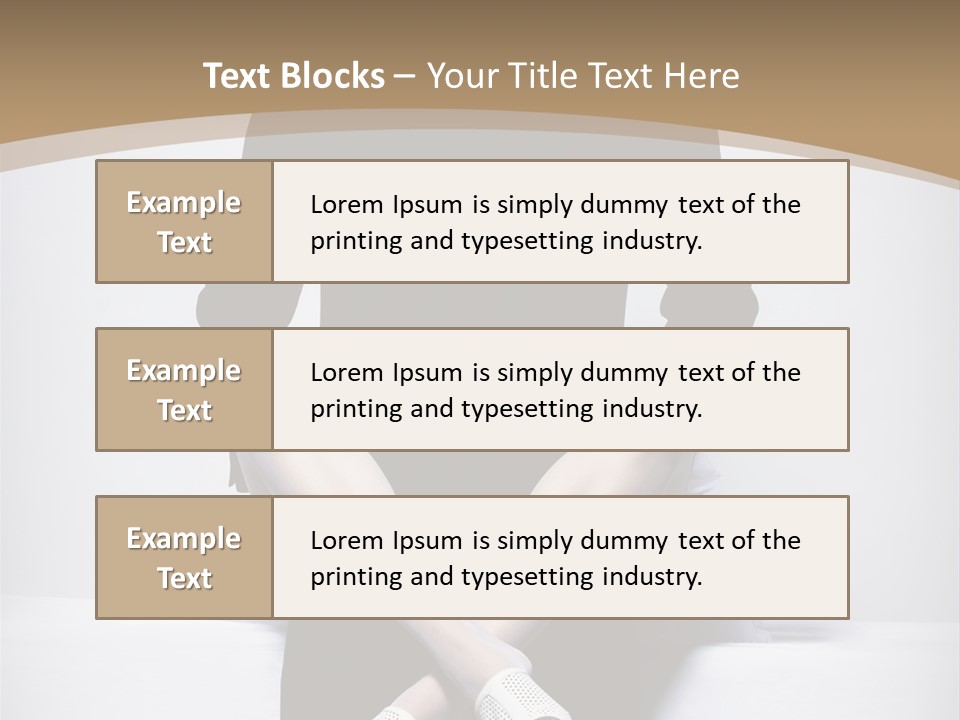 Dress Vogue Handsome PowerPoint Template