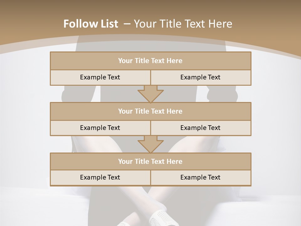 Dress Vogue Handsome PowerPoint Template