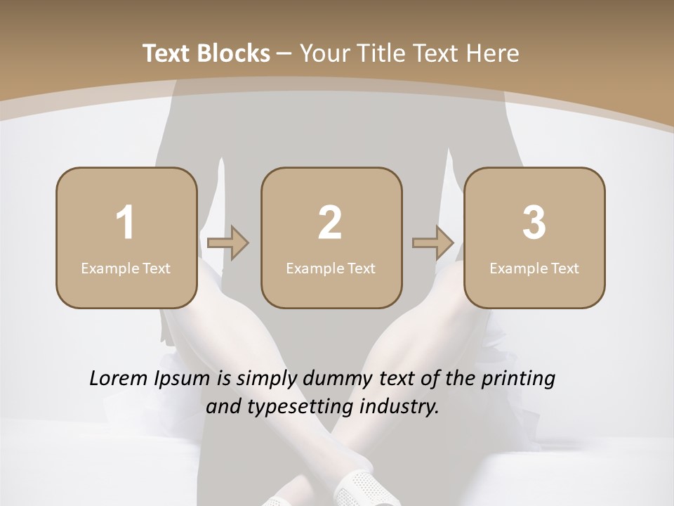 Dress Vogue Handsome PowerPoint Template