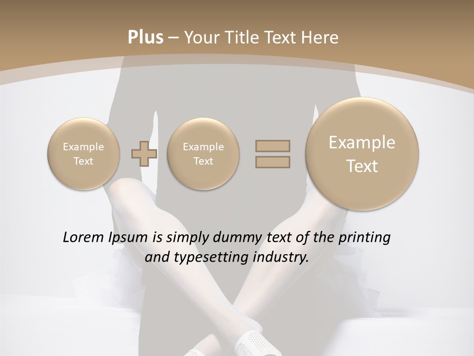 Dress Vogue Handsome PowerPoint Template