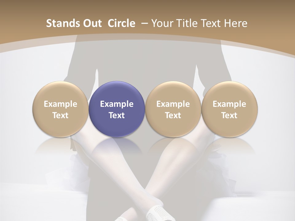 Dress Vogue Handsome PowerPoint Template