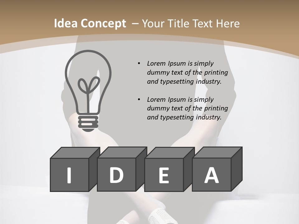 Dress Vogue Handsome PowerPoint Template