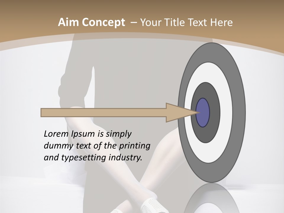 Dress Vogue Handsome PowerPoint Template