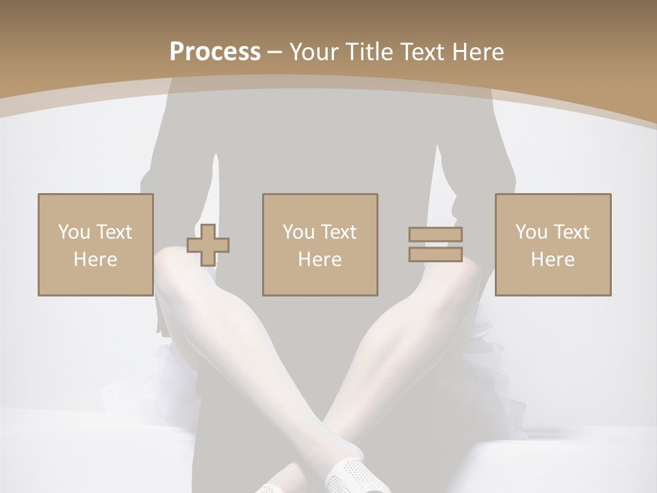 Dress Vogue Handsome PowerPoint Template