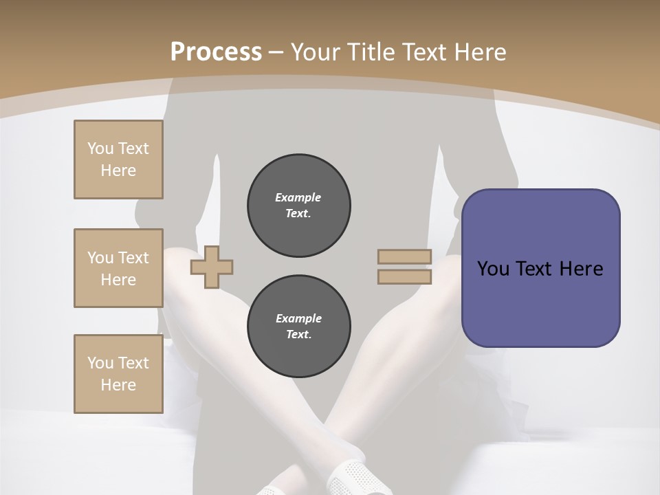 Dress Vogue Handsome PowerPoint Template
