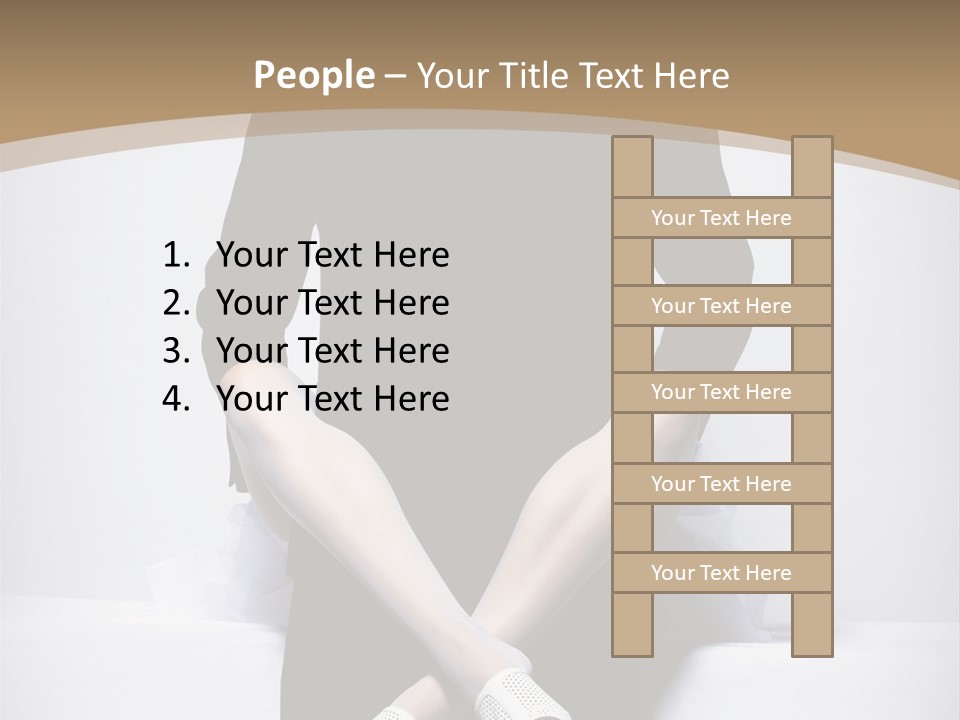 Dress Vogue Handsome PowerPoint Template