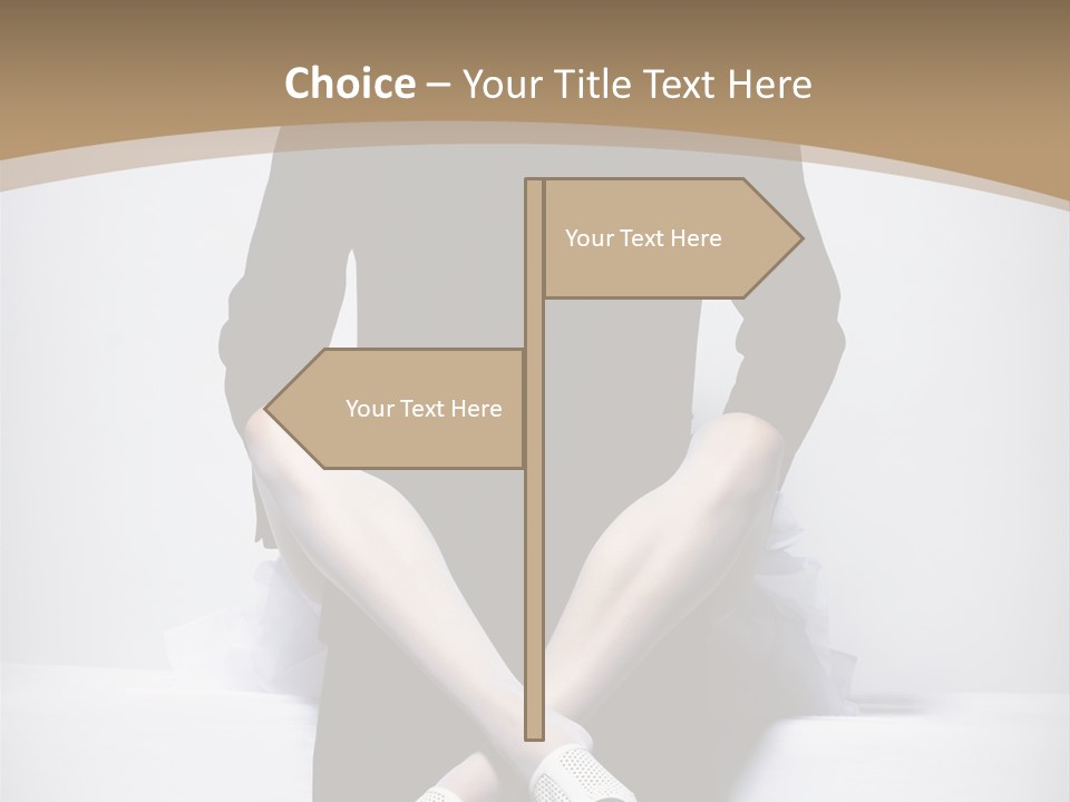 Dress Vogue Handsome PowerPoint Template