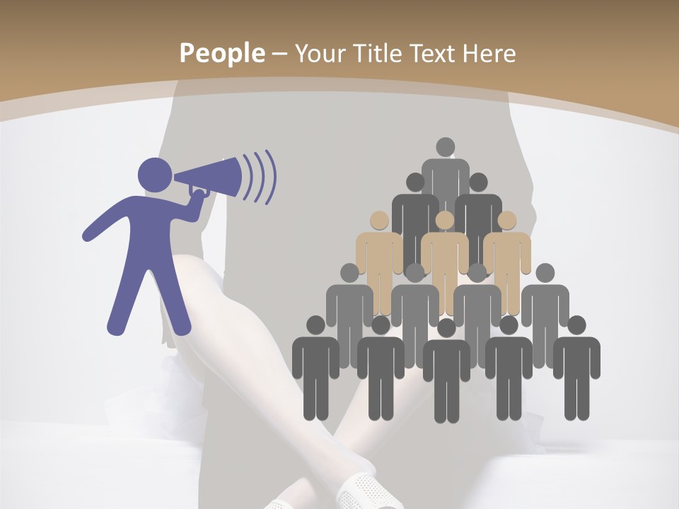 Dress Vogue Handsome PowerPoint Template