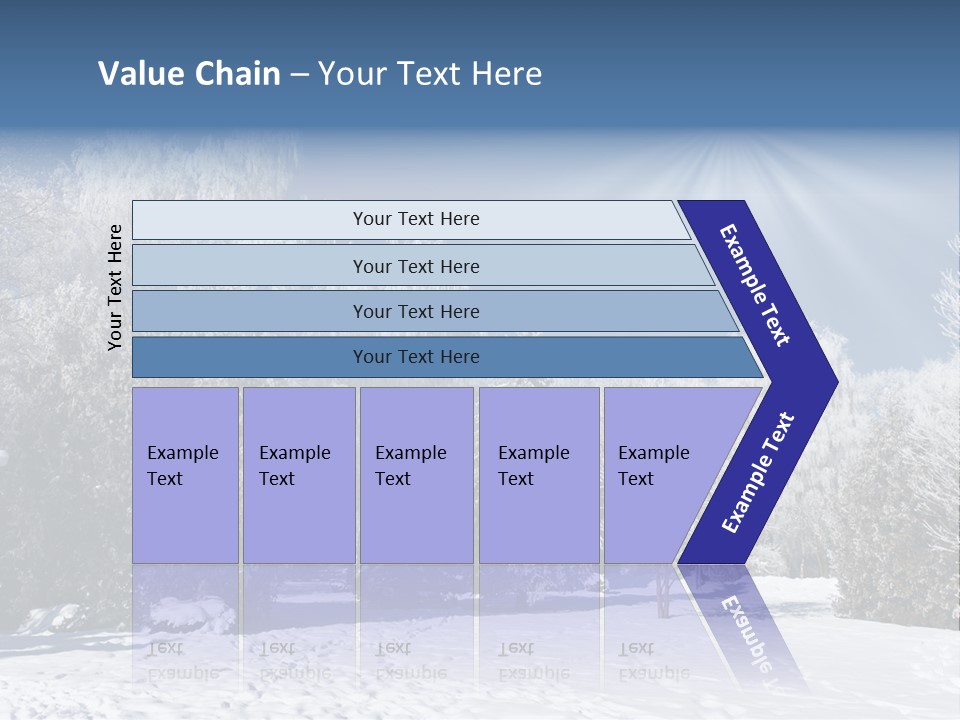 Snowfall Year Nature PowerPoint Template