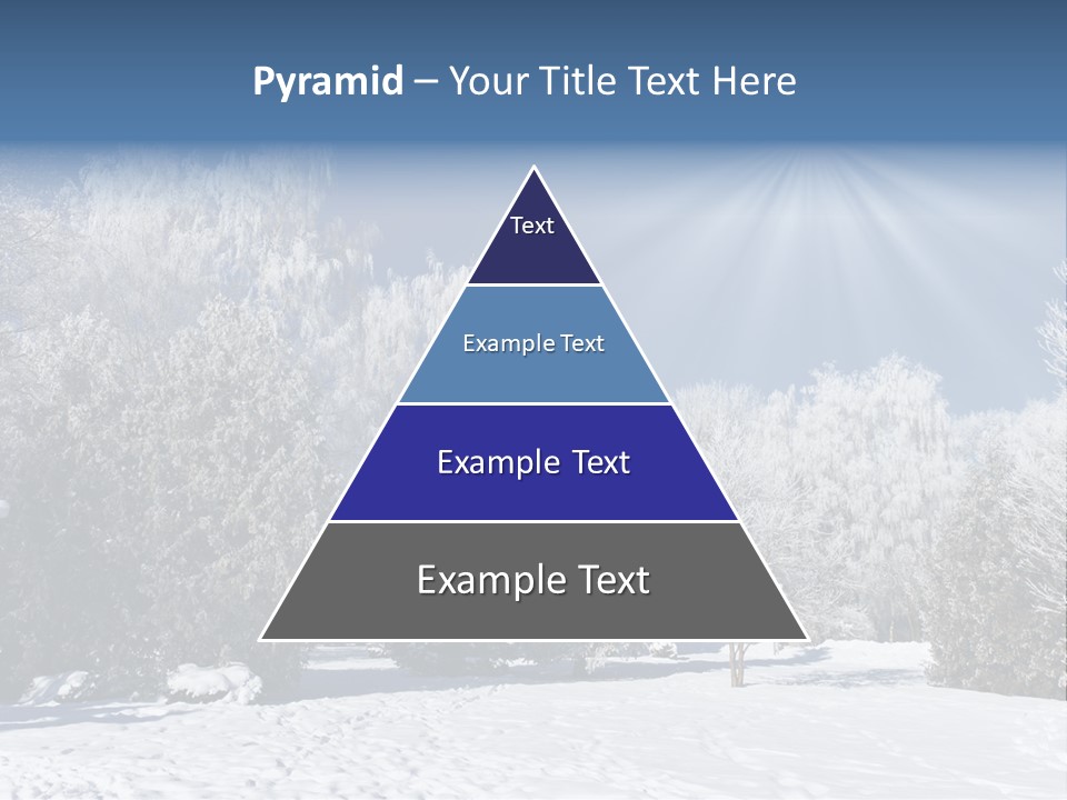 Snowfall Year Nature PowerPoint Template