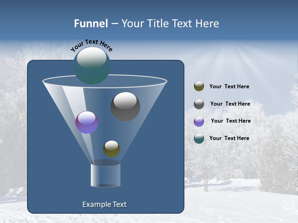 Snowfall Year Nature PowerPoint Template