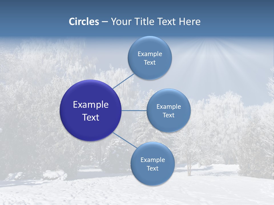 Snowfall Year Nature PowerPoint Template