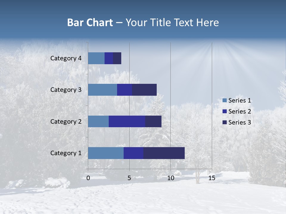Snowfall Year Nature PowerPoint Template