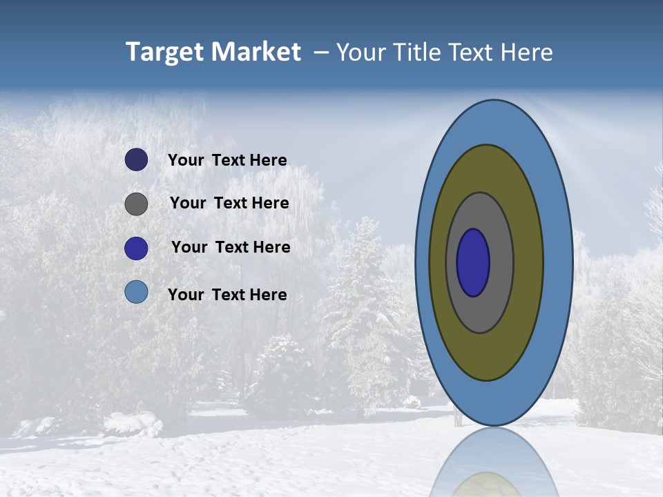 Snowfall Year Nature PowerPoint Template