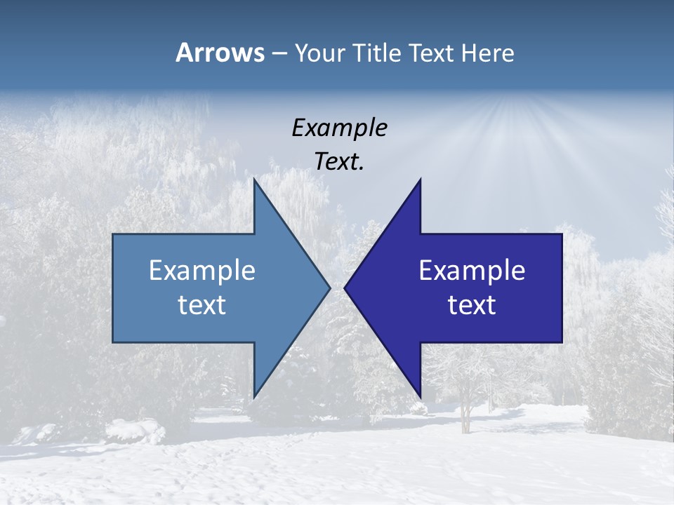 Snowfall Year Nature PowerPoint Template