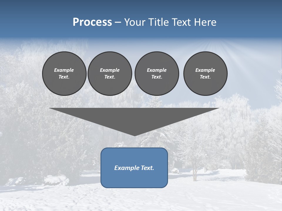 Snowfall Year Nature PowerPoint Template