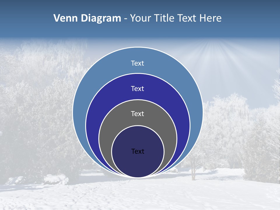 Snowfall Year Nature PowerPoint Template