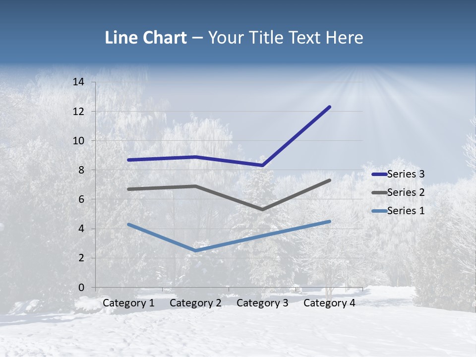 Snowfall Year Nature PowerPoint Template