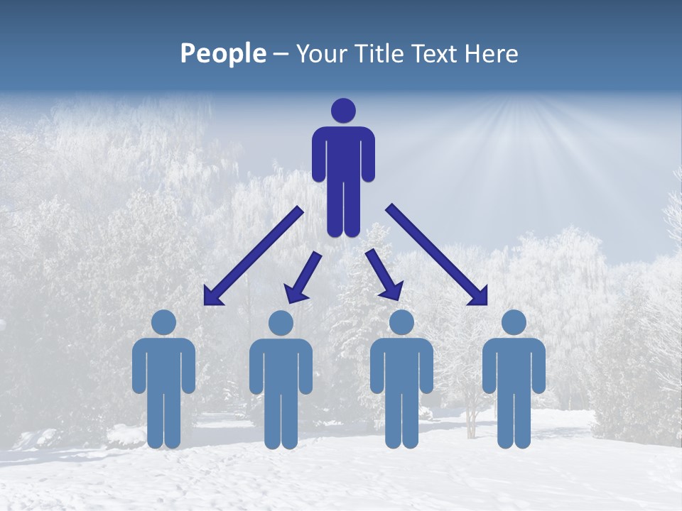 Snowfall Year Nature PowerPoint Template