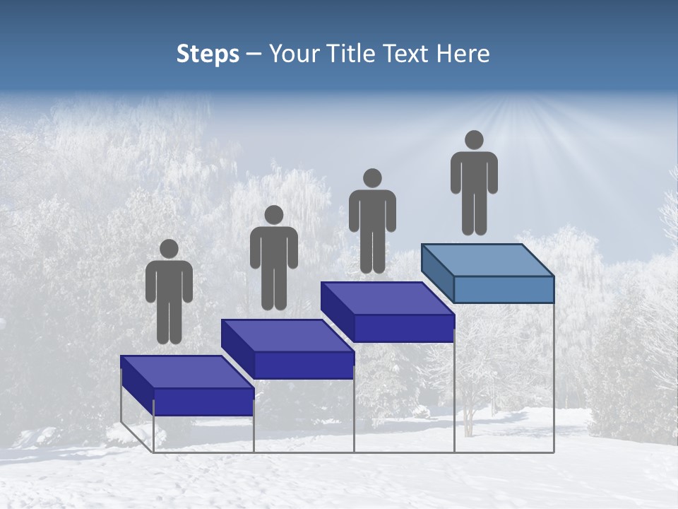 Snowfall Year Nature PowerPoint Template