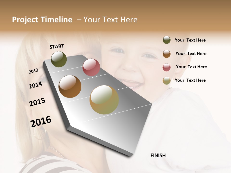 Eye Little Future PowerPoint Template
