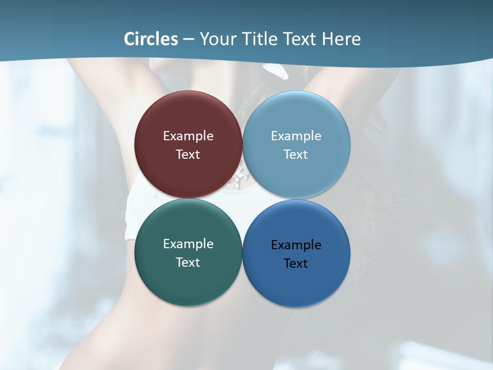 Exercise Building Caucasian PowerPoint Template