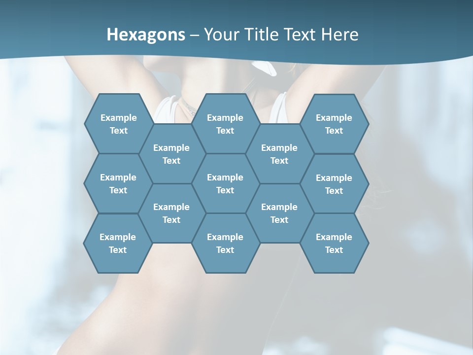 Exercise Building Caucasian PowerPoint Template