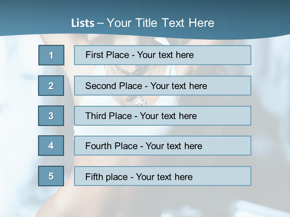 Exercise Building Caucasian PowerPoint Template
