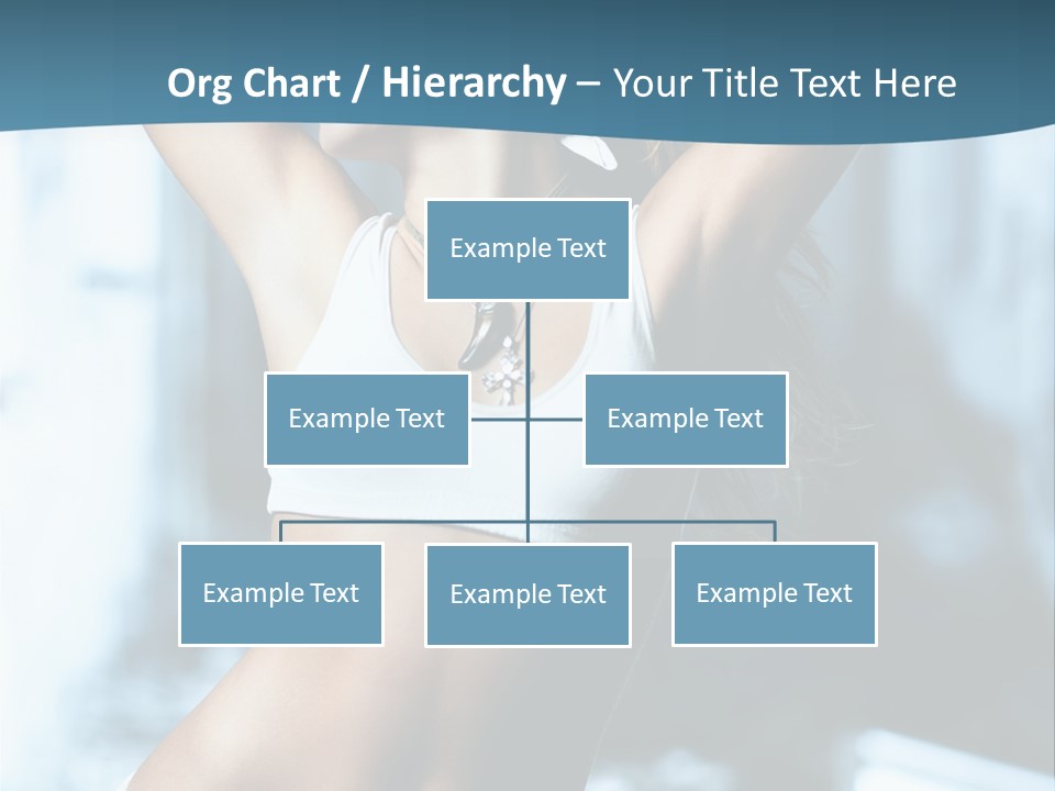 Exercise Building Caucasian PowerPoint Template