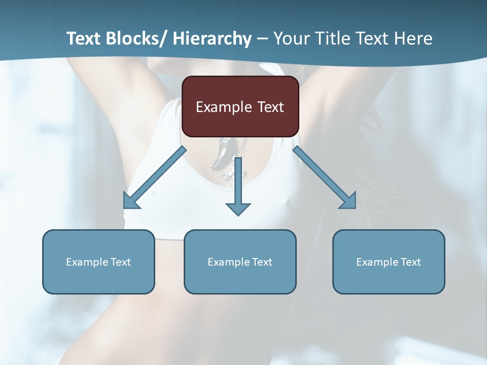 Exercise Building Caucasian PowerPoint Template