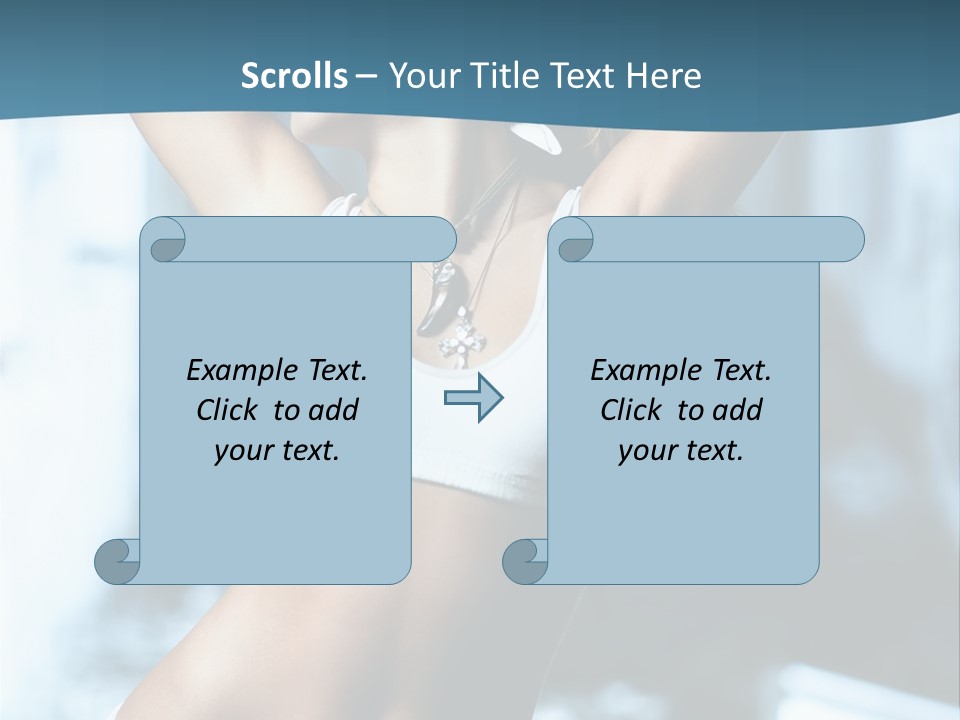 Exercise Building Caucasian PowerPoint Template