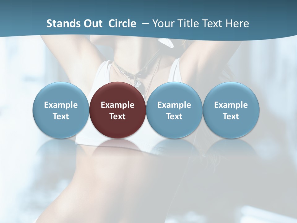 Exercise Building Caucasian PowerPoint Template