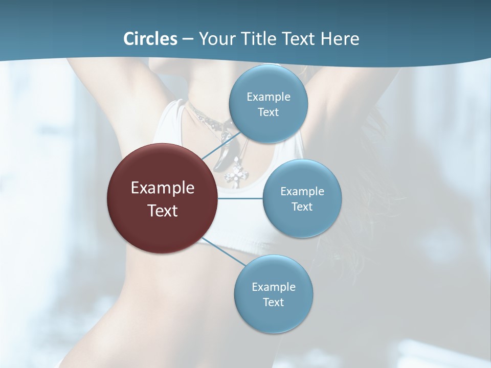 Exercise Building Caucasian PowerPoint Template