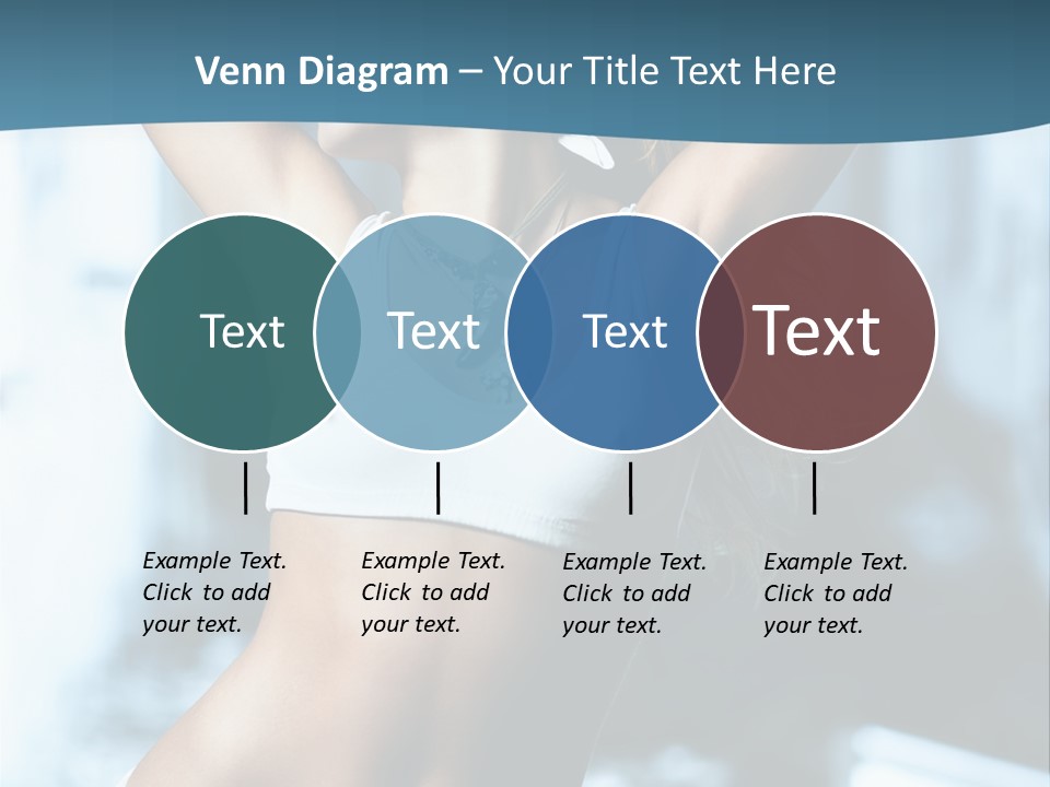 Exercise Building Caucasian PowerPoint Template