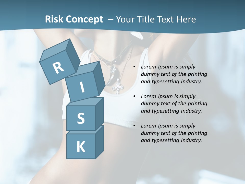 Exercise Building Caucasian PowerPoint Template