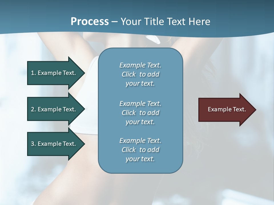 Exercise Building Caucasian PowerPoint Template