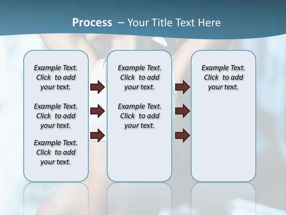 Exercise Building Caucasian PowerPoint Template