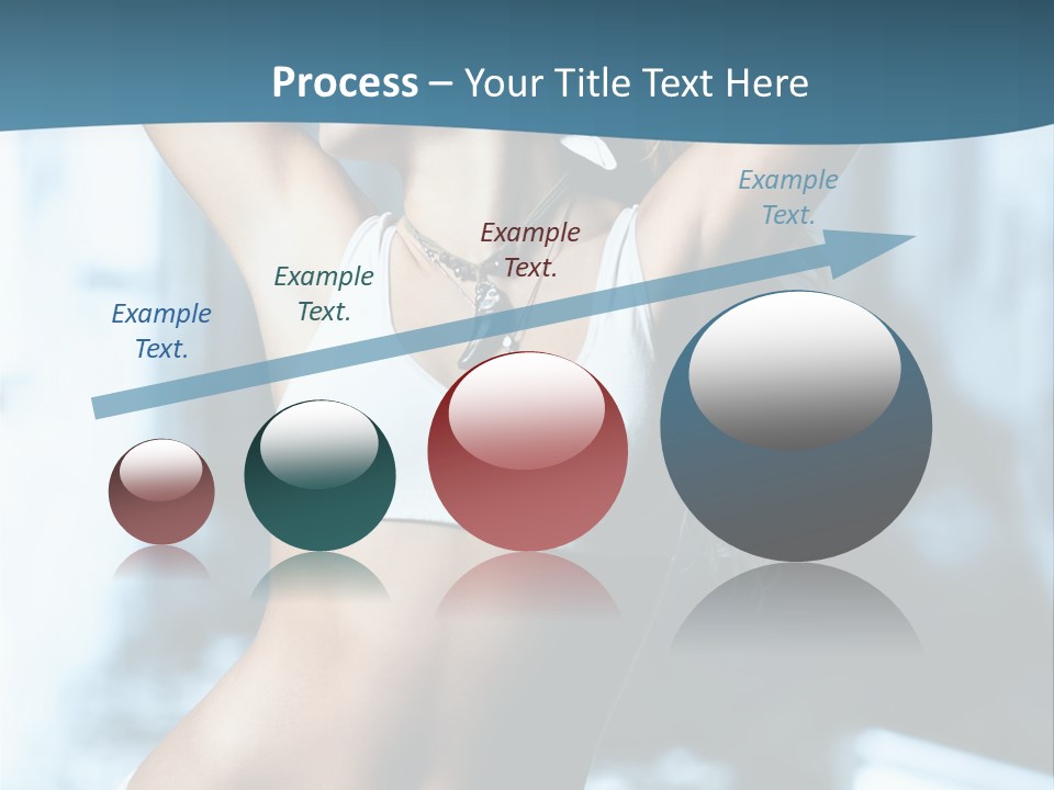 Exercise Building Caucasian PowerPoint Template