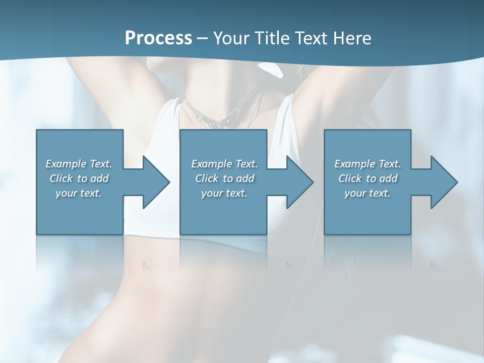 Exercise Building Caucasian PowerPoint Template