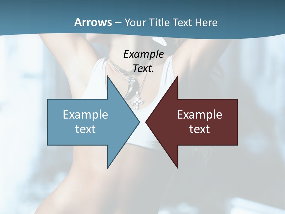 Exercise Building Caucasian PowerPoint Template