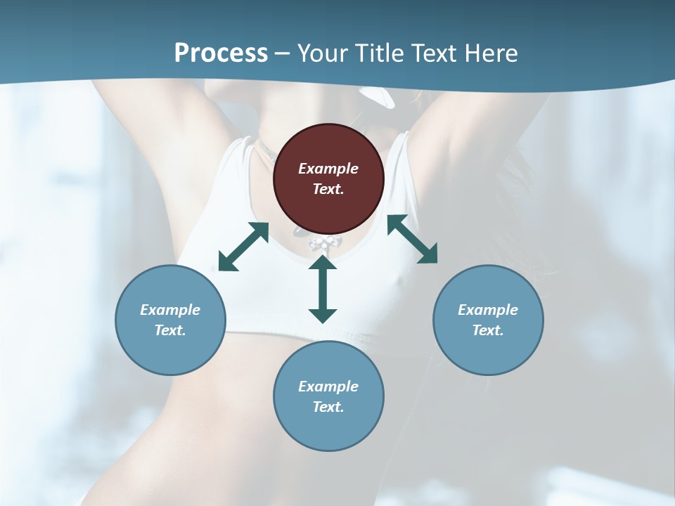 Exercise Building Caucasian PowerPoint Template