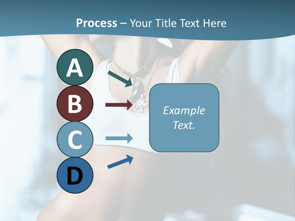 Exercise Building Caucasian PowerPoint Template