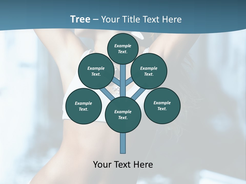 Exercise Building Caucasian PowerPoint Template