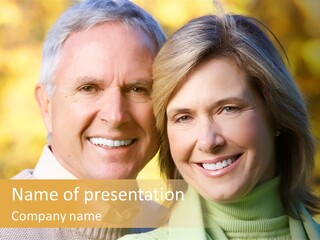 Old Park Teeth PowerPoint Template